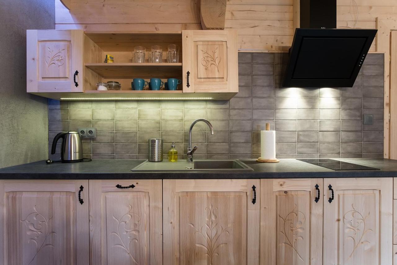 Chalet without fireplace