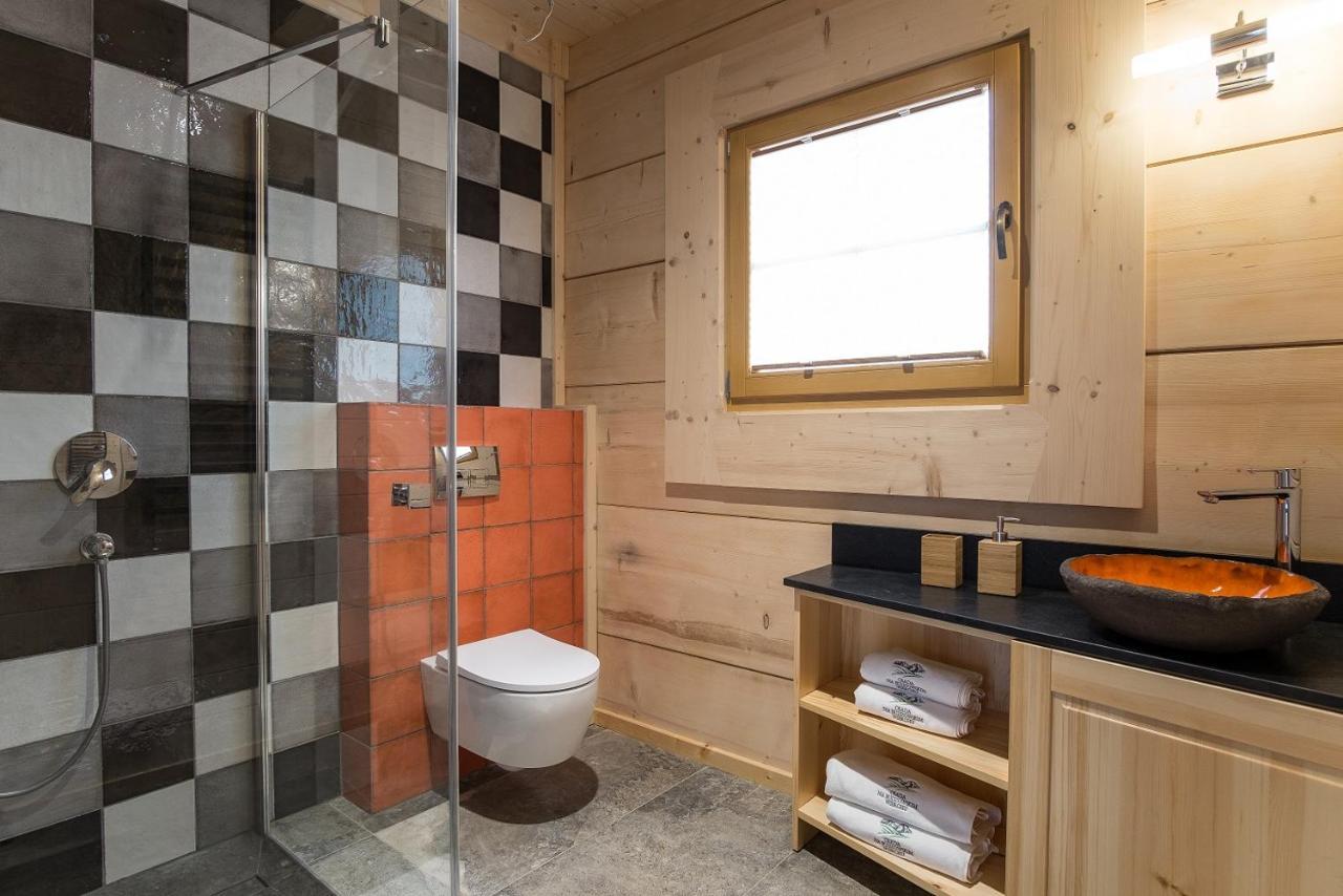 Chalet without fireplace