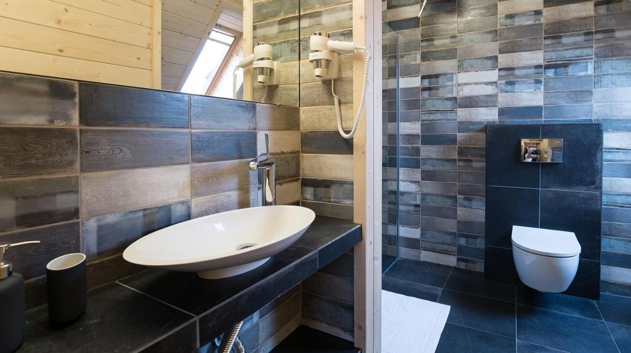 Chalet without fireplace